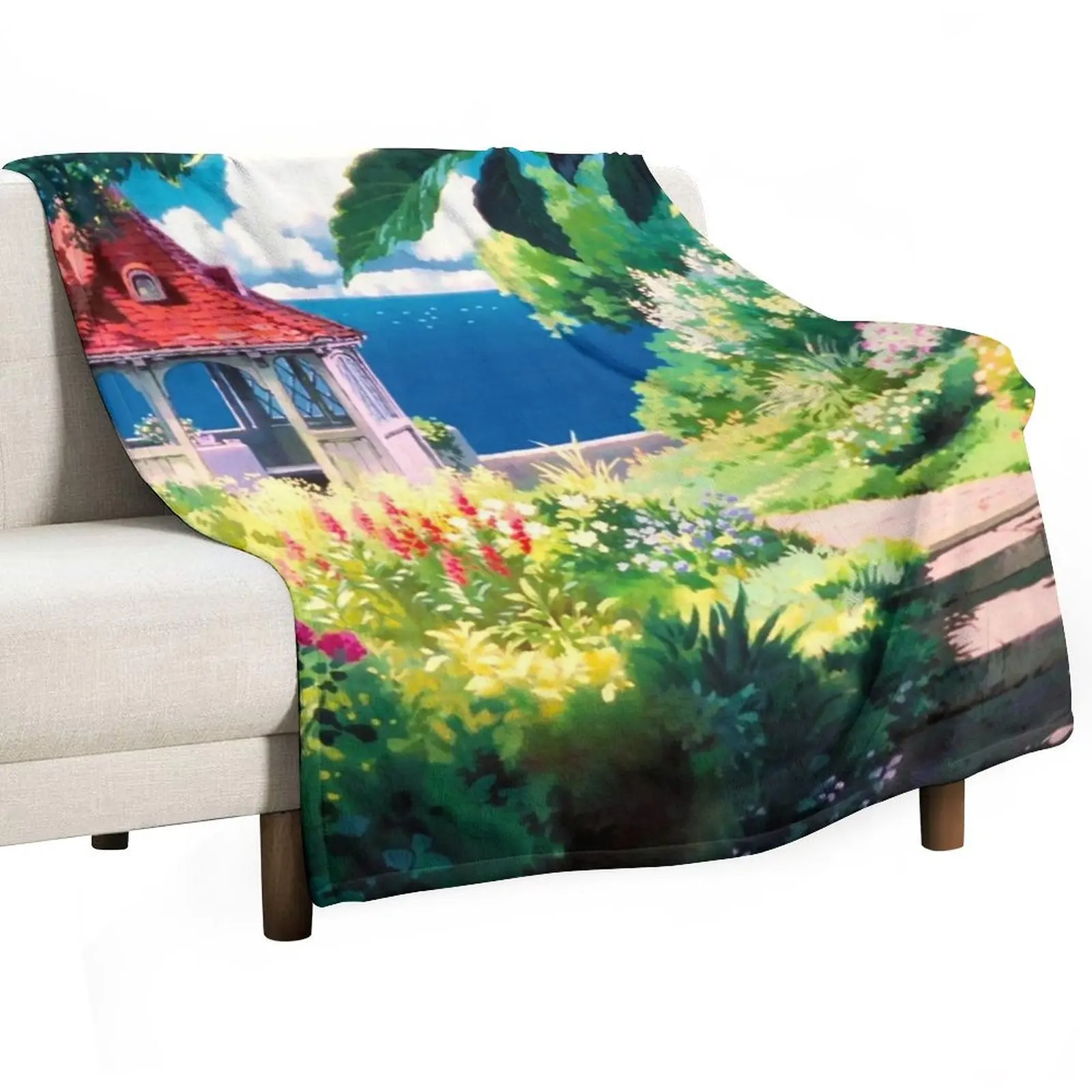 A Site to Sea Throw Blanket Thermal Hair Blankets