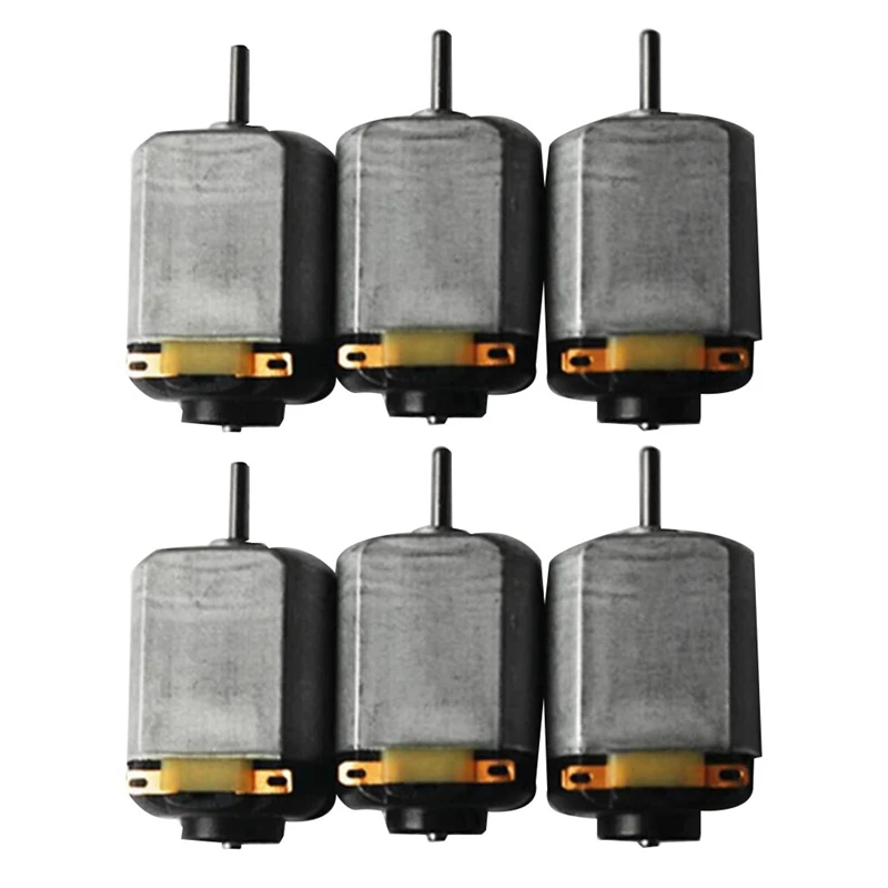 10 Piece Mini 130 DC Motor Strong Magnetic Brushed Electric 25000 RPM Cars Toys Electric Motor DIY Remote Control Toy