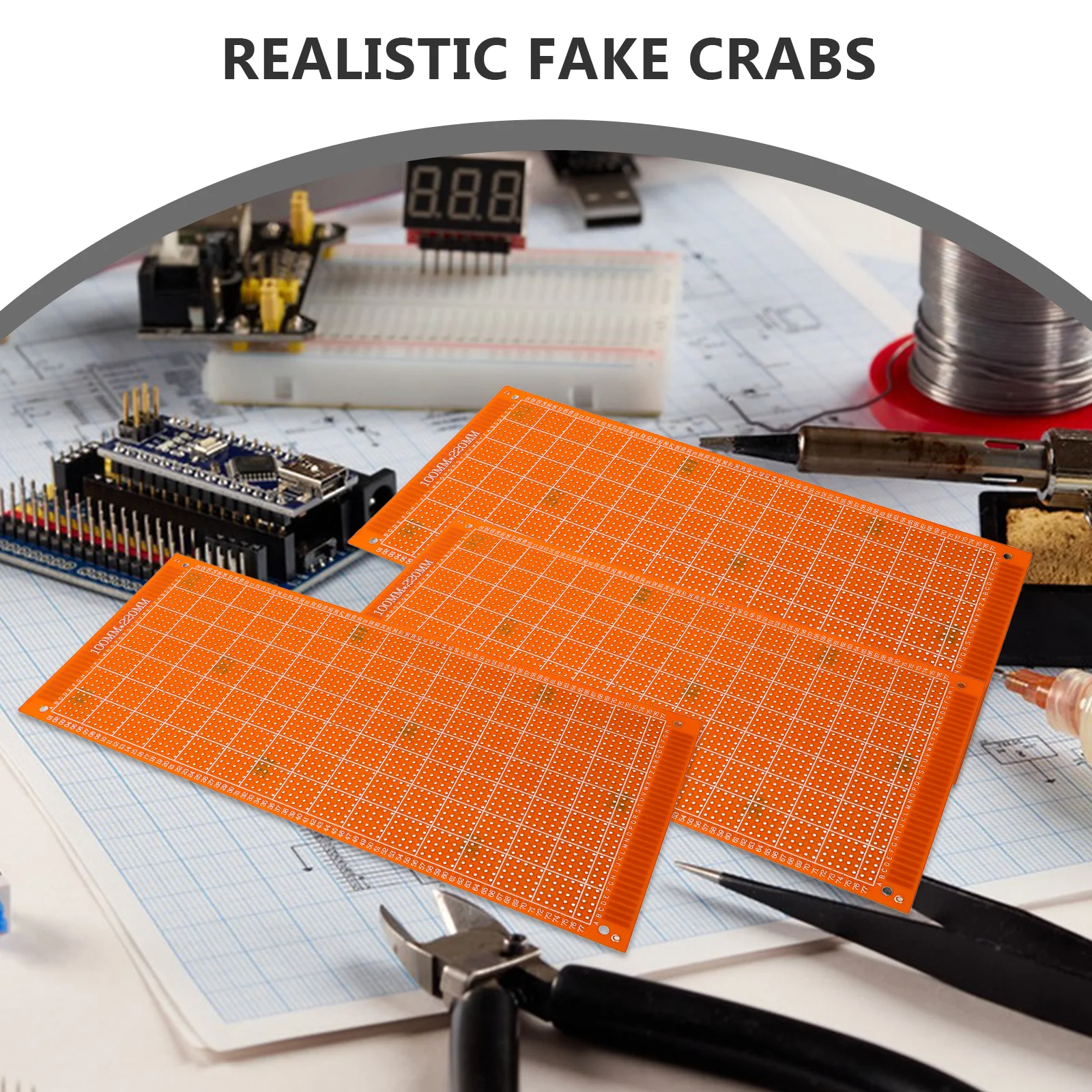 4 قطعة مشاريع Pcb لتقوم بها بنفسك شريط لوحي دائرة الكمبيوتر لتقوم بها بنفسك لحام لوحات الدوائر قطاع للوحات التجارب الإلكترونية