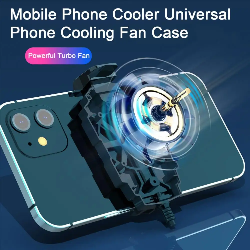 G6 Professional Phone Radiator Fan DC 5V Quiet Stable Rapid Refrigeration Phone Back Radiator  Phone Cooler Rapid Cooling