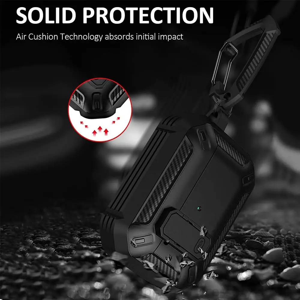 for AirPods Pro 3 Case Military Protective Armor Pro 3 Cover with Cleaning Kit For Apple Airpods Pro 2 Accessories for Pro3 Case view 4