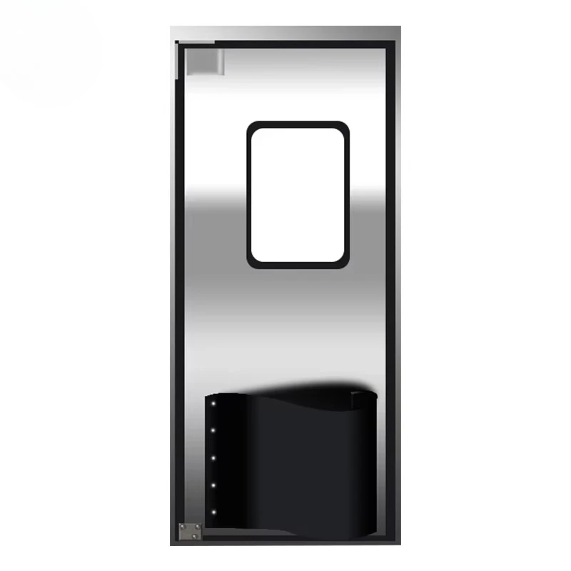 

Heavy Impact Traffic Restaurant Kitchen Swing Door with Bumper