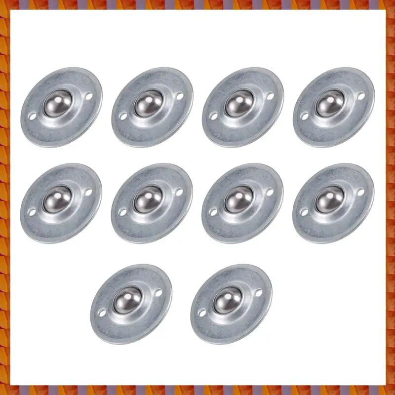 

DIDI 10Pcs CY-16B 5/8-Inch Bearing Steel Roller Ball Flange Conveyor Transfer Unit