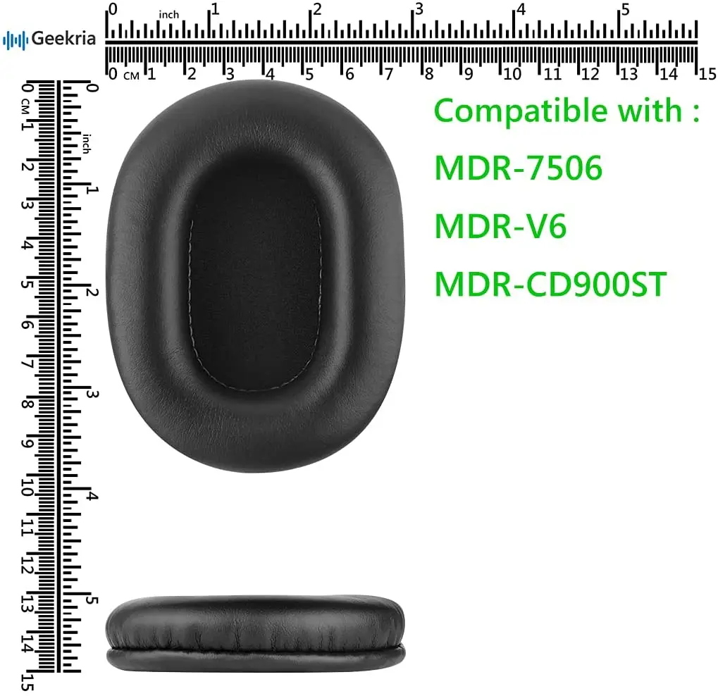 Амбушюры, оголовье, совместимое с MDR-7506 Sony, MDR-V6, MDR-CD900ST, сменные амбушюры и накладка на наушники