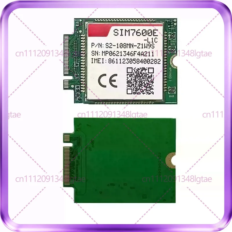 1pcs 4G module SIM7600E-L1C M.2 CAT1 rate Qualcomm chip