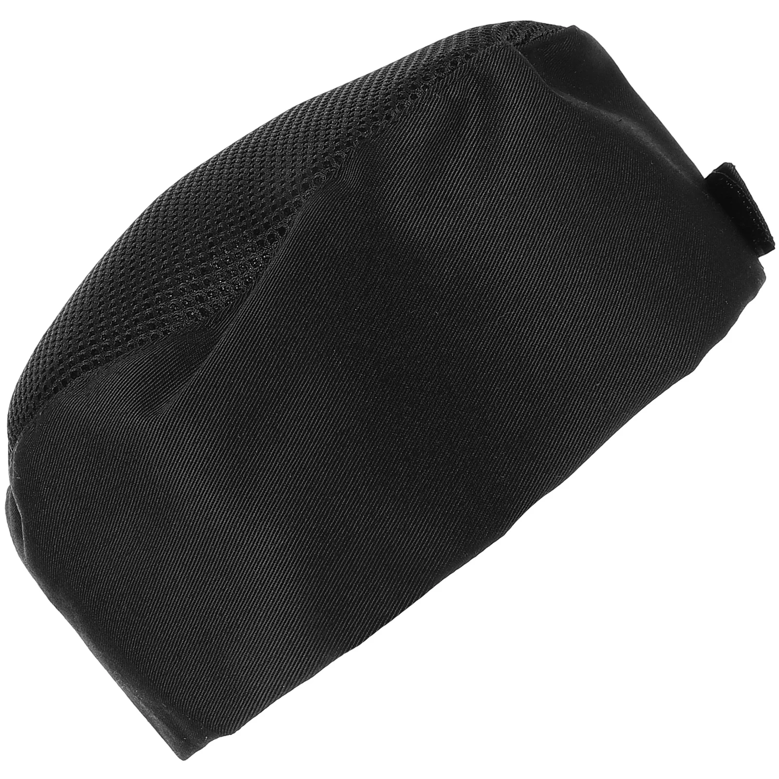 Gorro de Chef de malla negra, gorro de cocina transpirable para hombres y mujeres, uso en el tiempo, cafetería, restaurante, barbacoa, pastelería