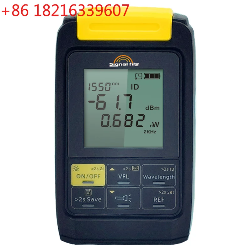 YAO Signal Fire ZS-20C-V20 Optical Power Meter Visual Fault Locator  Fiber Optic Ftth Tool Kit  Handheld Opm 100% Quality Check