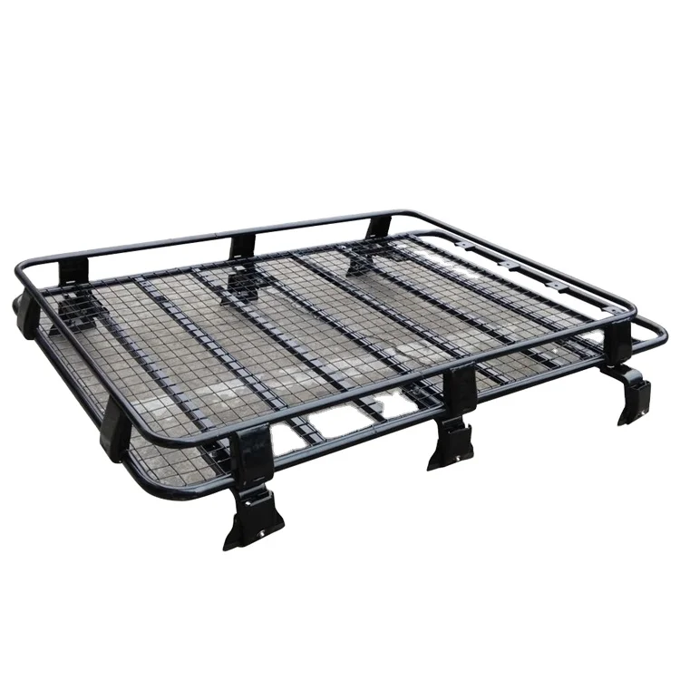 Selling 1.2*1.25m Steel Universal Car Roof Racks Hilux Vigo Revo Navara D-max Ranger Roof Luggage Basket for Car Roof Luggage