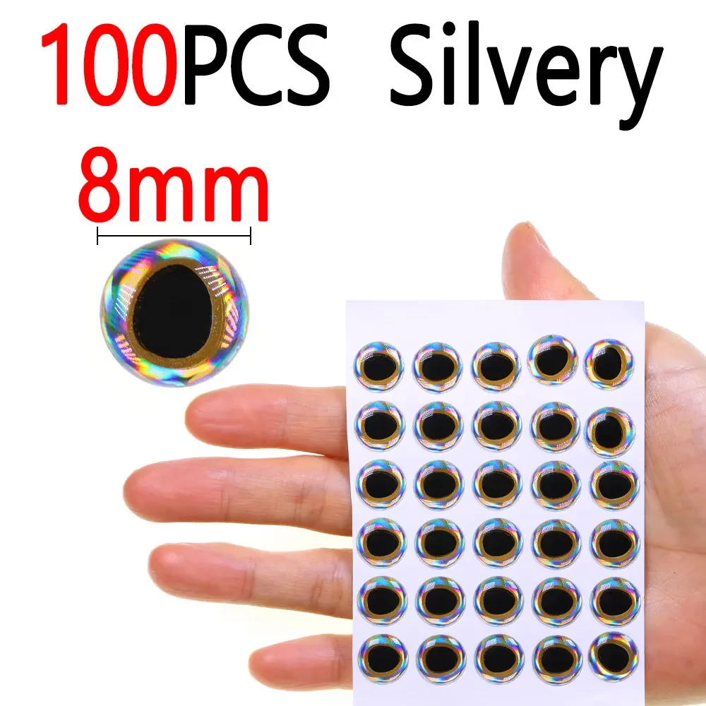 100pcs Holographic Teardrop 3D Fish Eyes Saltwater Streamer Flies Tying Material Jigs Craft Dolls Eyes Fishing Jig Lure Making - AliExpress 18 100pcs Holographic Teardrop 3D Fish Eyes Saltwater Streamer Flies Tying Material Jigs Craft Dolls Eyes Fishing Jig Lure Making - AliExpress 18