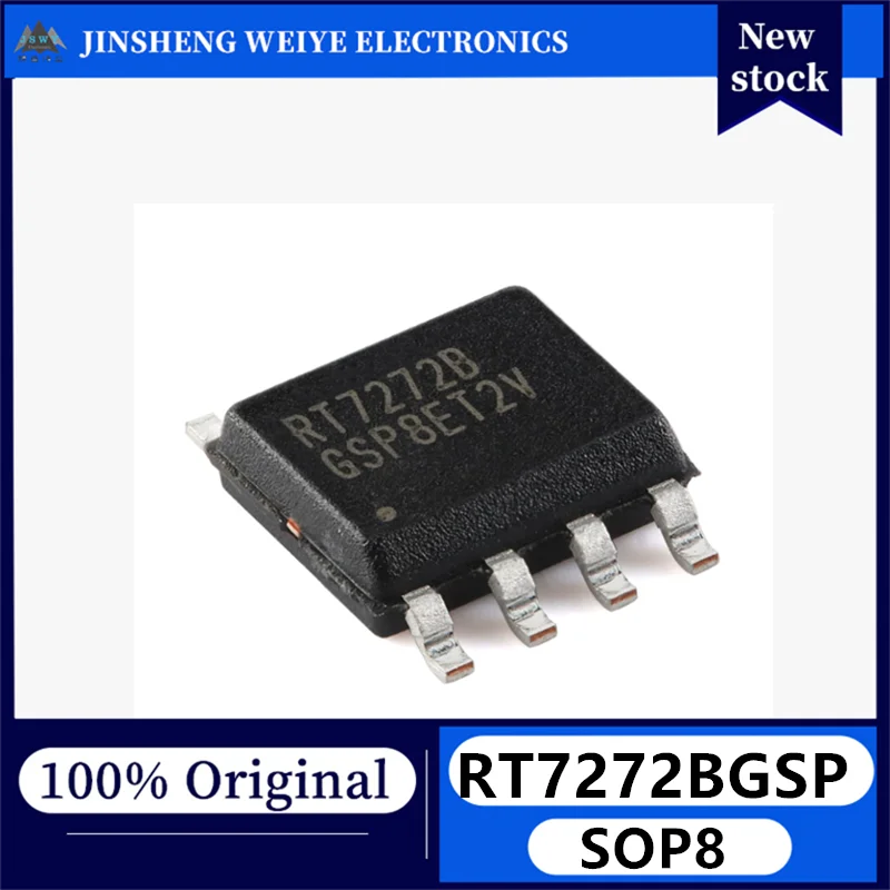 (10/50 pieces) Original RT7272BGSP RT7272B SOP-8 3A 36V 500kHz Synchronous Buck Converter Chip In Stock