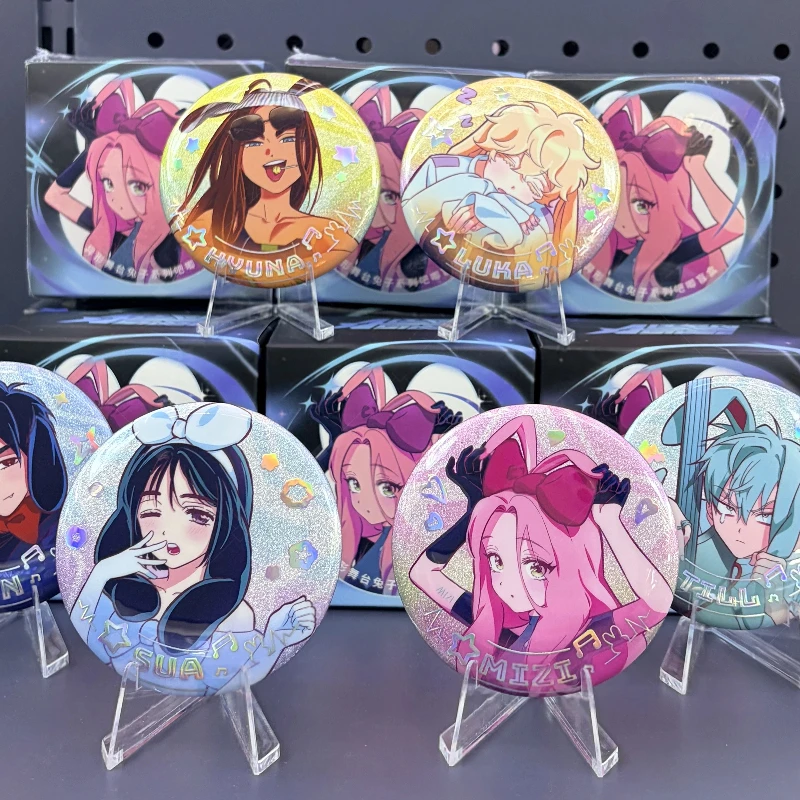 In Stock Genuine Alien Stage Rabbit Series Little Badge Blind Box Star Bar Badge Ivan Till Gift Anime Peripheral  Xmas Gift