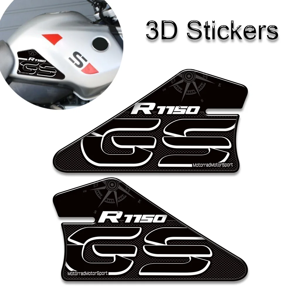 Tank Pad Grips Gas Fuel Oil Kit Knee Stickers For BMW R1150GS R 1150 GS R1150 GSA ADV Adventure Motorcycle Protector Decals