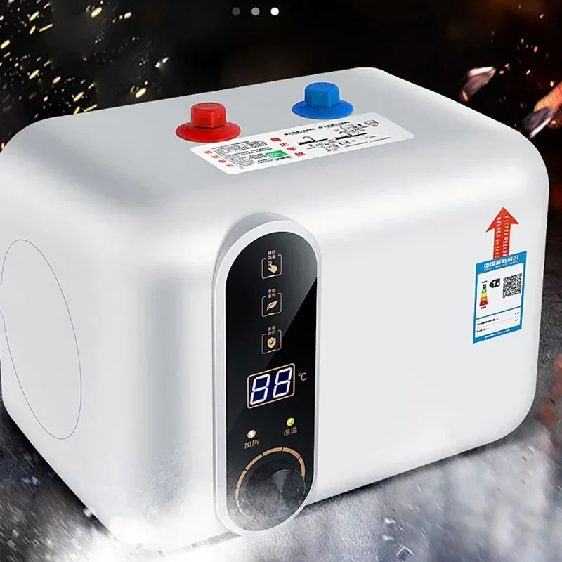 Elektryczna grzałka do wody mała elektryczna grzałka do wody kuchenna o dużej pojemności 10L do przechowywania wody, która jest gorąca do mycia naczyń