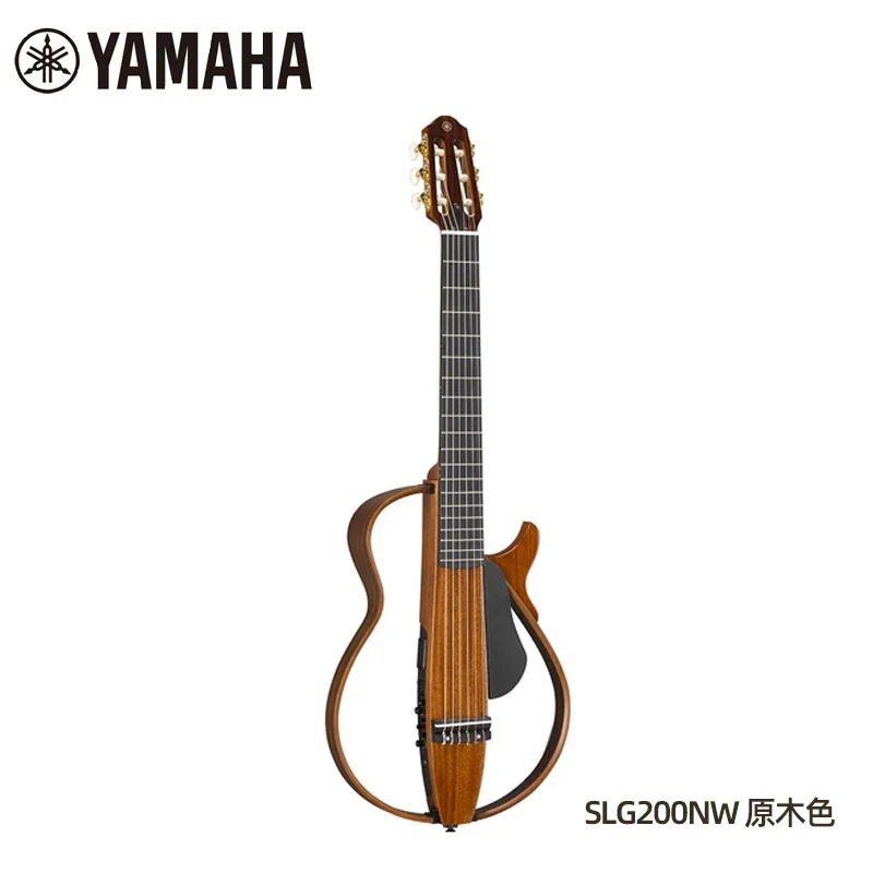 Yamahas SLG200NM 39 Inch Full Single Silent Guitar Portable Classical Electric Case Mahogany Travel Artefact Classical Guitar