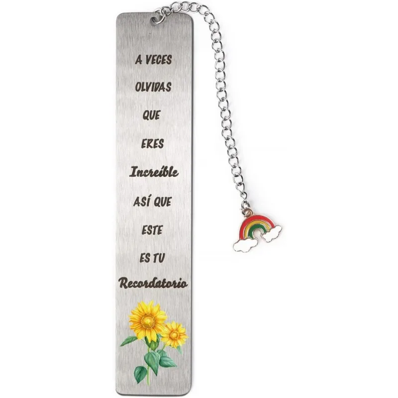 1PC Bookmark marcapáginas, regalo, mujeres, hombres, profesor, estudiantes, amigos, graduación, Navidad, cumpleaños,