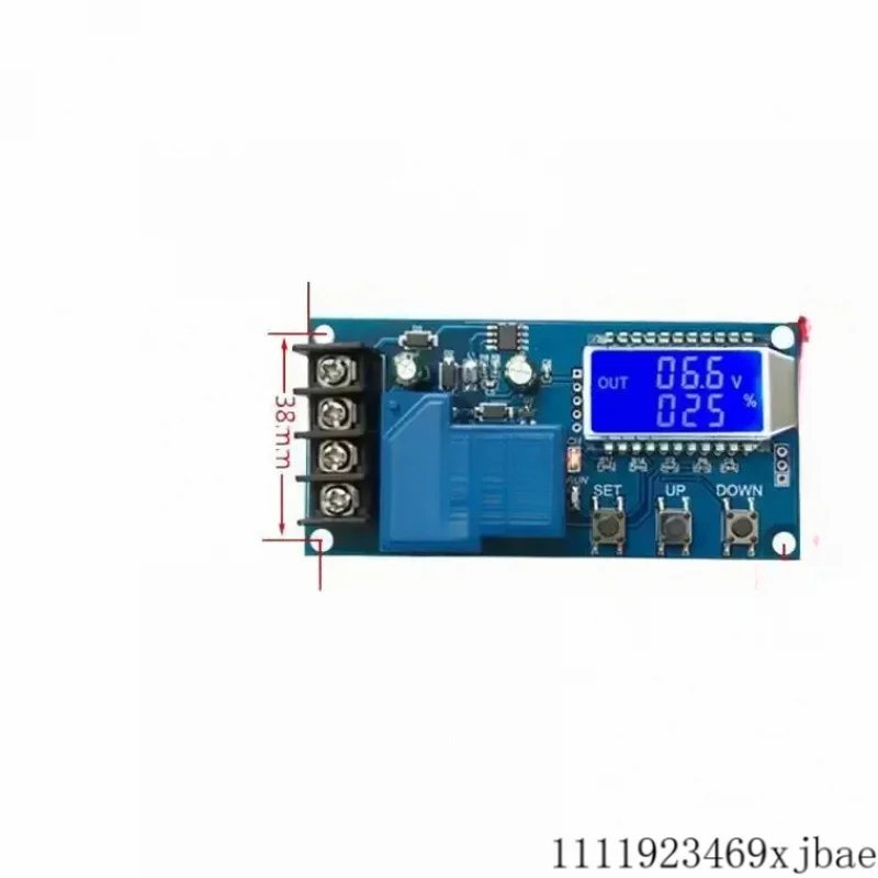DC 6V~60V 30A Lithium Battery Charge Controller Module Automatic Charging Control Switch LED Display Charging Protection Board