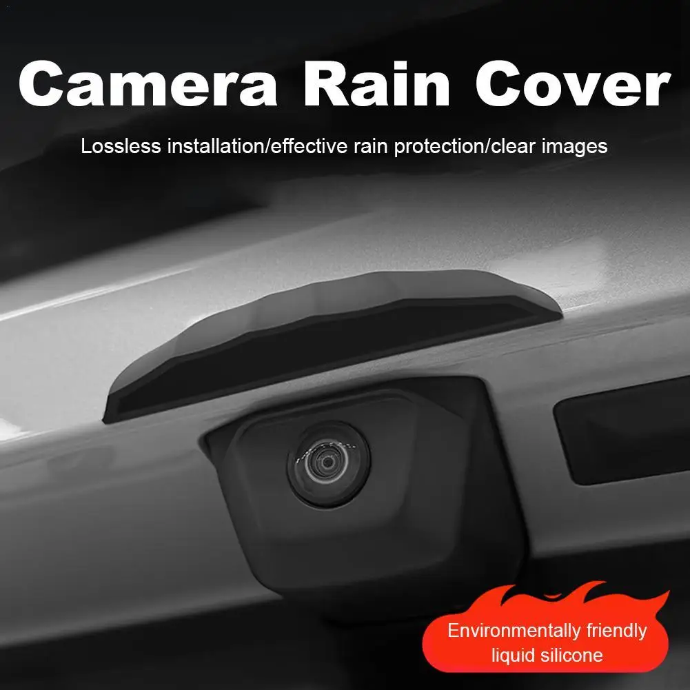 Car Rear Camera Rain Cover Silicone Weatherproof Rainproof Protection For Ideal Cars Supplies Accessories