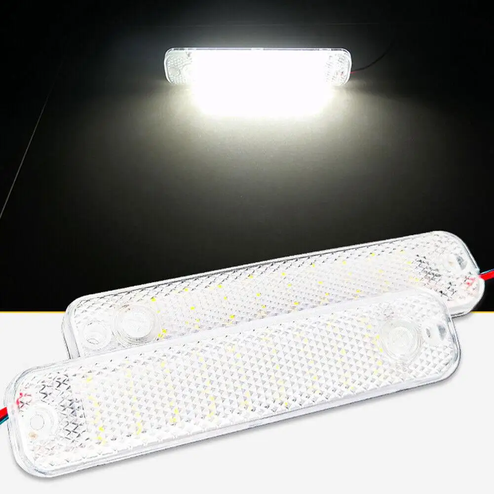سيارة LED قبة ضوء 36 LED شاحنة الداخلية ضوء مع ليلة القراءة ضوء السقف ل RV المنازل البحرية 12 فولت-85 فولت A1J0
