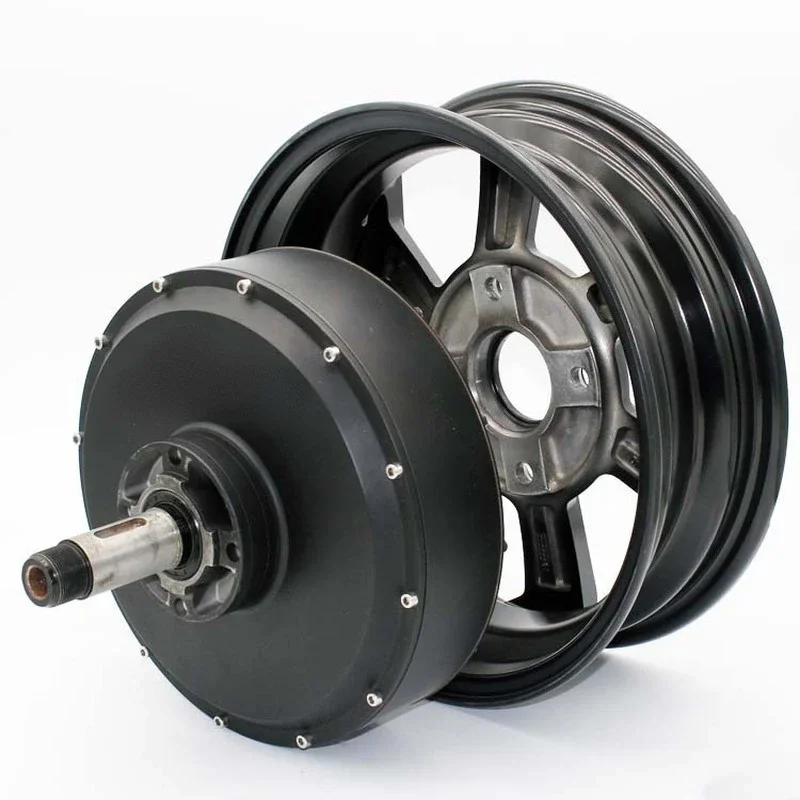 

17inch 72v 5000w single shaft motor for electric vehicle