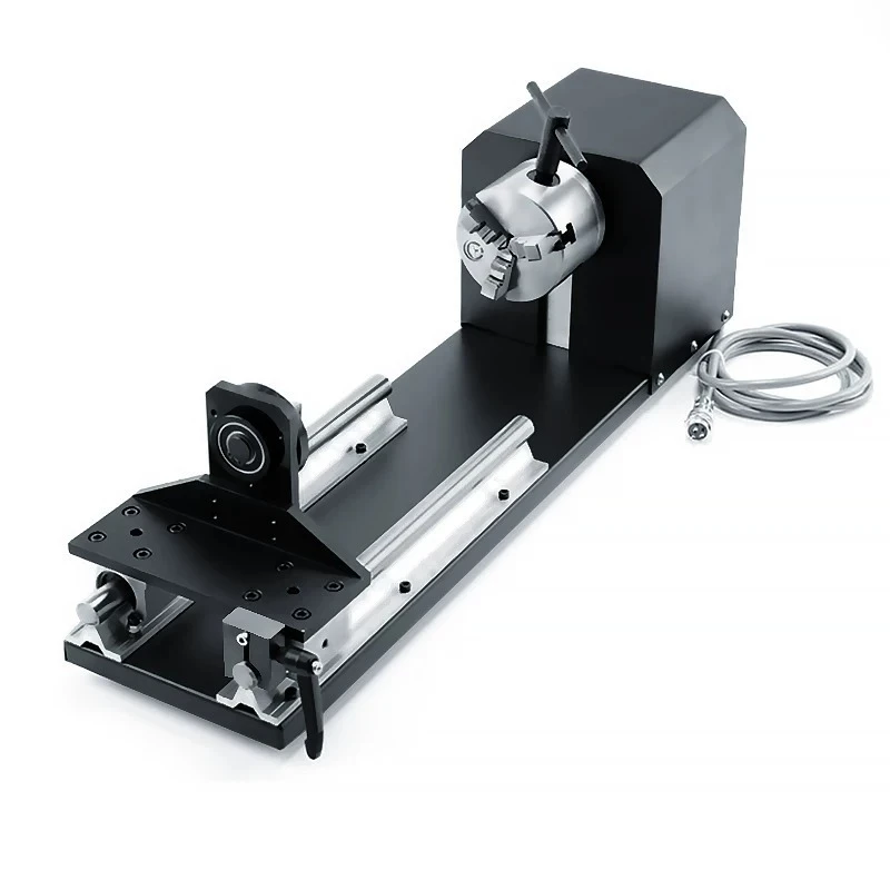 Laser Engraving Machine Rotary Table Heterosexual Auxiliary Engraving and Marking Rotating Axis Tooling Chuck Type Fixture