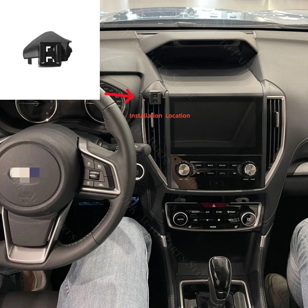Mobile Phone Holder Car For Subaru Forester SK X20 2019-2024 Strong Special Fixed Bracket Base Wireless Charging Car Accessories