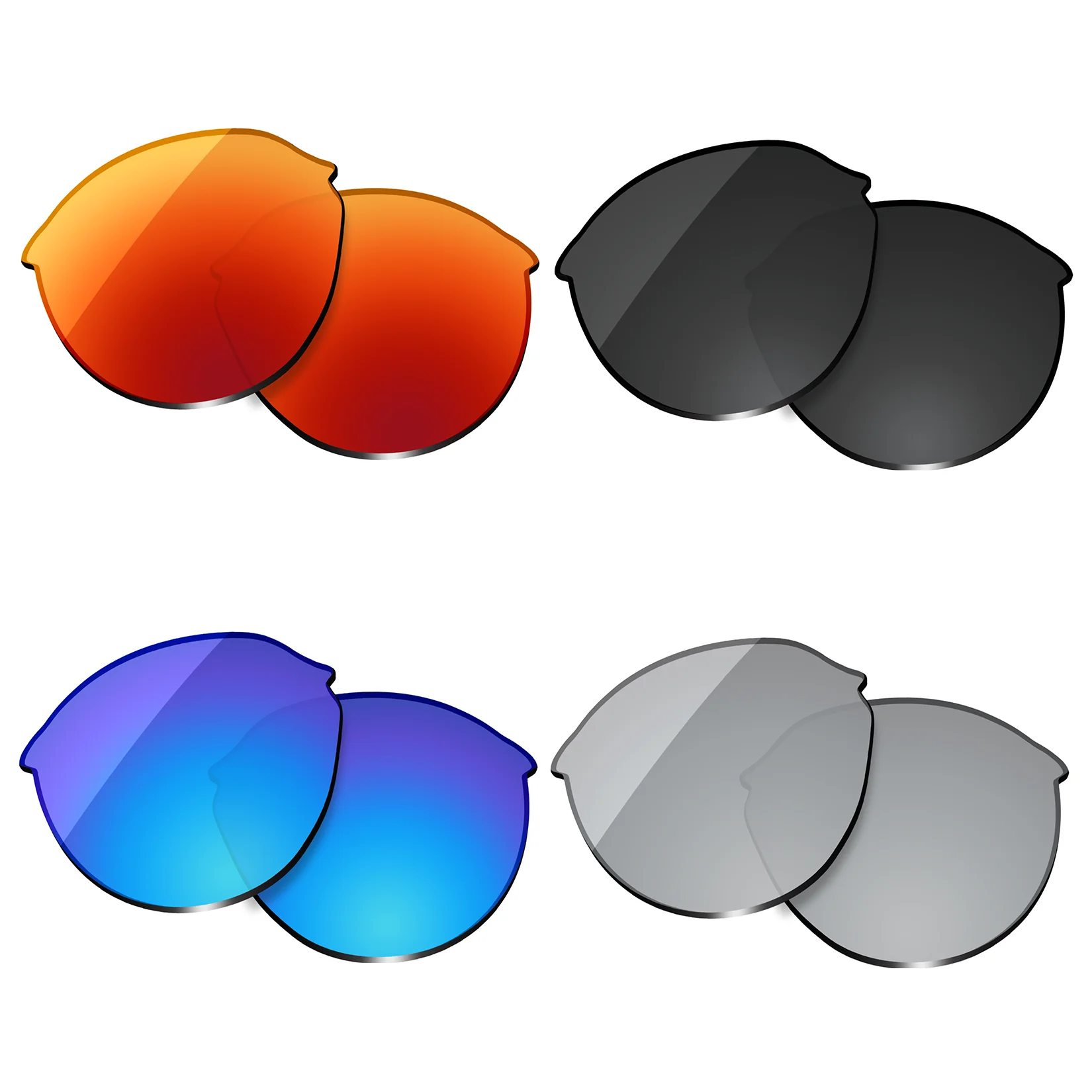 

OOWLIT Polarized Replacement Lenses for Oakley Trailing Point OO9447 65mm Sunglasses