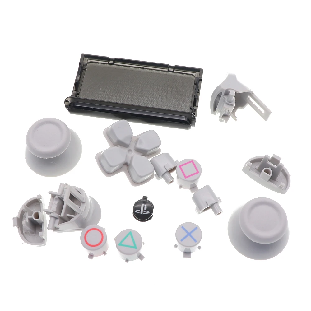 1Set Full Set Joysticks R1 L1 R2 L2 Dpad Direction Key ABXY Trigger Buttons For PS4 Pro Slim JDS 040 JDS-040 Controller