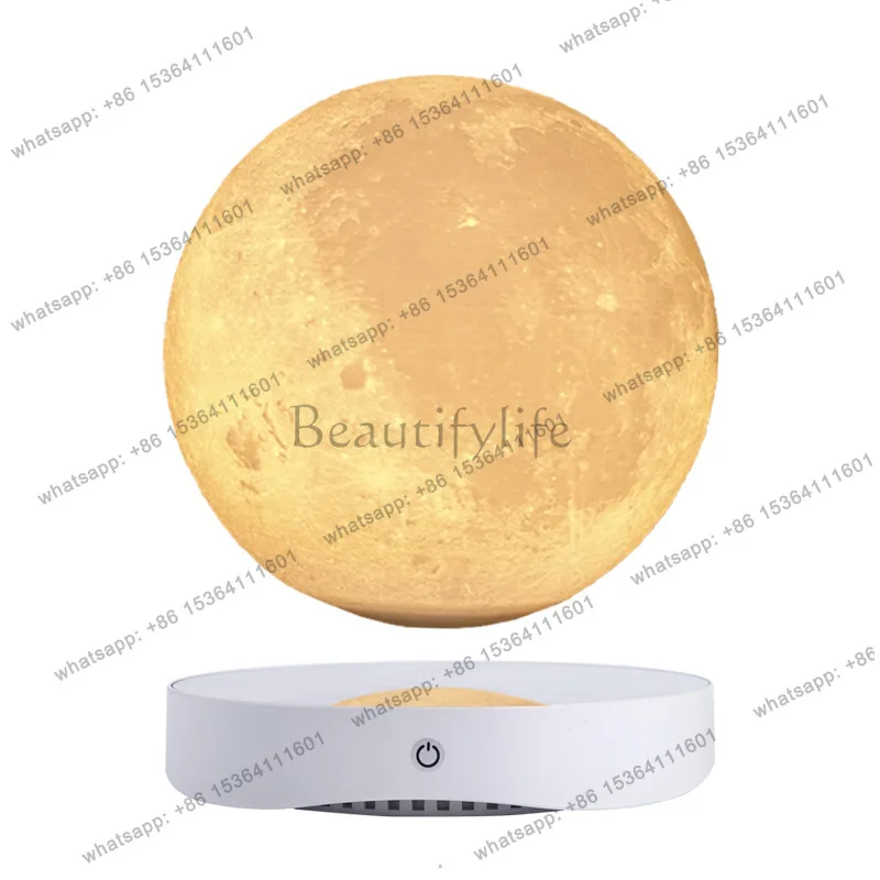 LJY Maglev Moon 18CM Decoration Mid-Autumn Festival Valentine's Day Gift led