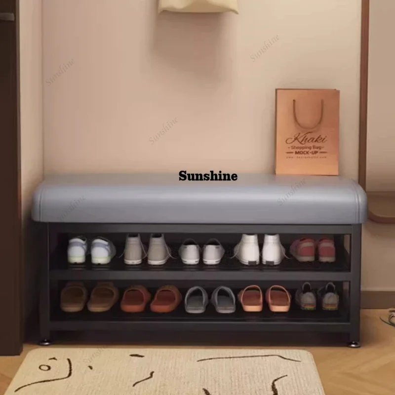 

Unique Storage Ottomans Space Saving Entryway Wood Minimalist Step Stool Professional Modern Tabouret Chinese Style Furniture F