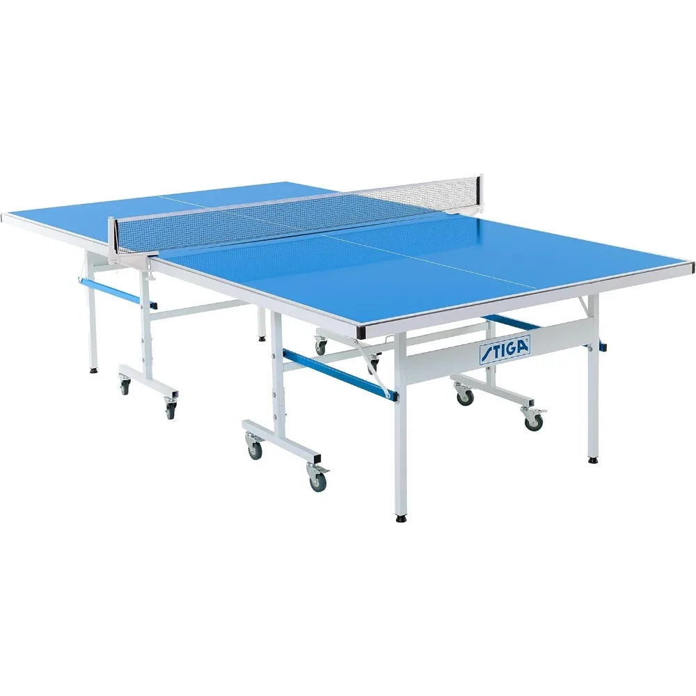 Professional Outdoor Table Tennis Tables All Weather Aluminum Waterproof Outdoor or Indoor Design with Net&Post Ping Pong Table