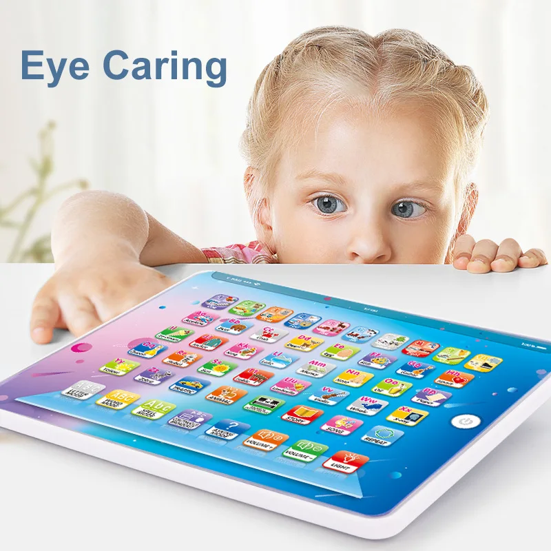 English Touch Screen Tablet Learning Early Education Point Reading Machine Infant And Child Story Kids Tablet Educational Toys