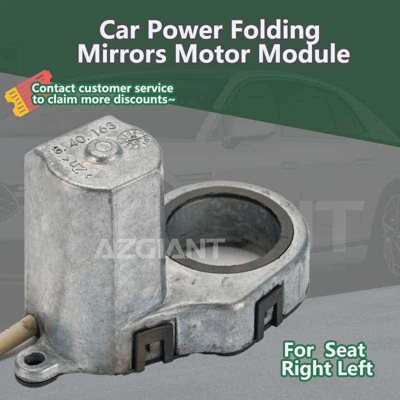 

AZGIANT For Seat Leon/Ibiza 6j 6F/Arona KJ7/Mii Car Auxiliary rearview folding mirror R L motor genuine parts Easy to install