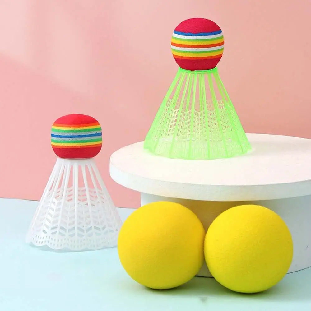 Bolas de tênis de brinquedo indoor/outdoor esportes ferramenta de treinamento de badminton mini raquete de tênis conjunto crianças brinquedos interativos