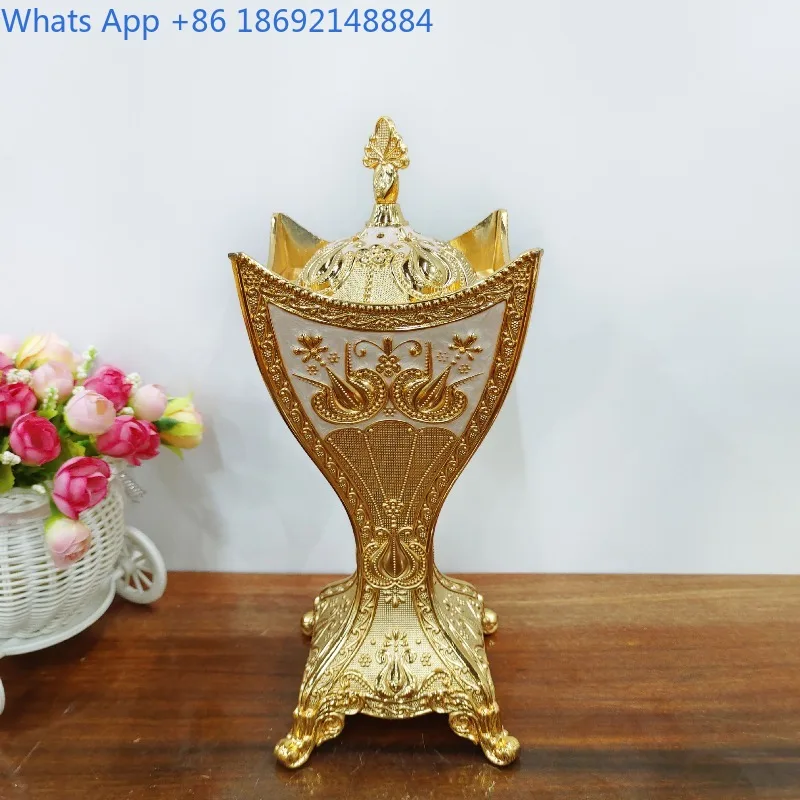 

Middle Eastern Vintage Carbon Incense Burner Incense Resin Indoor Home Decor Charcoal Burner