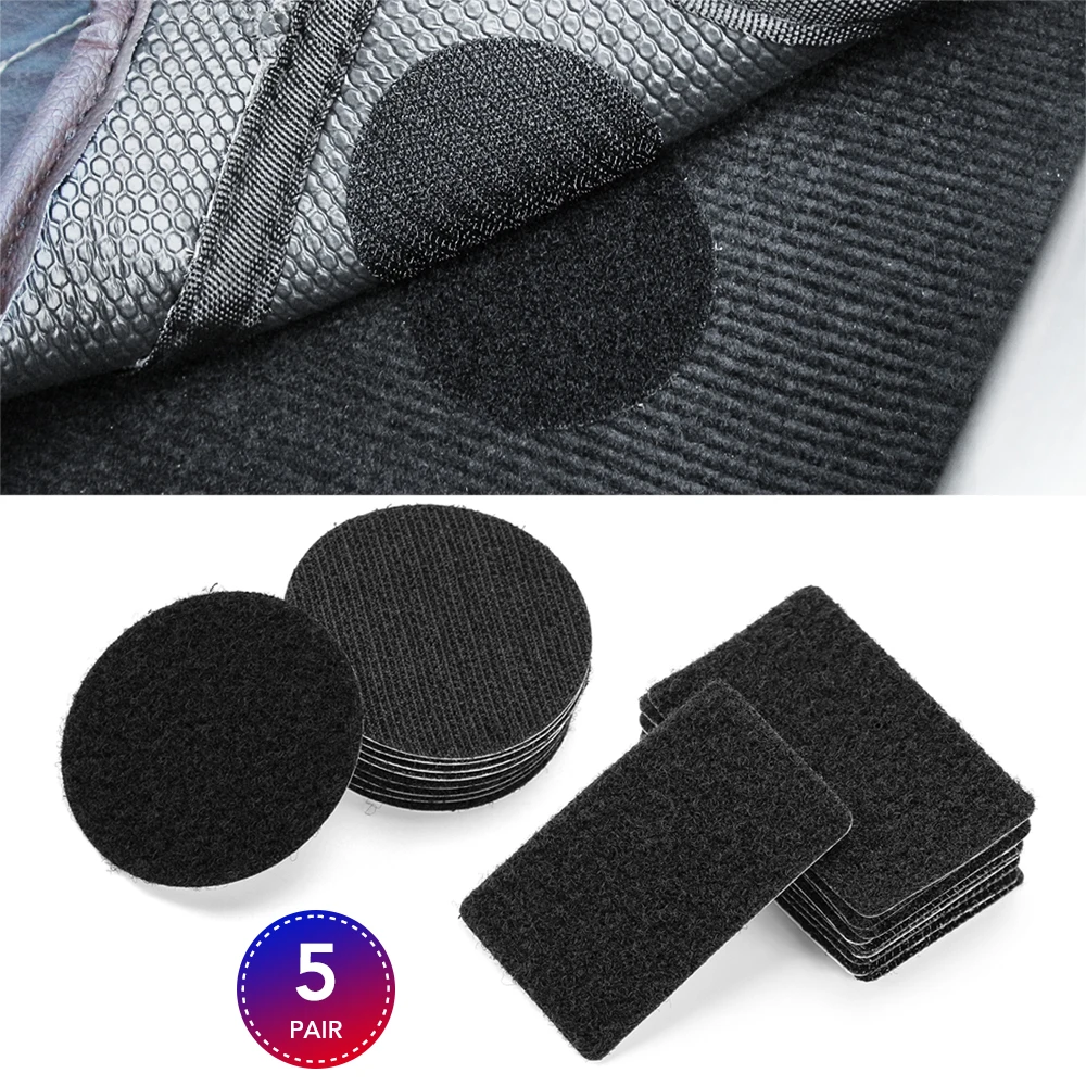 5Pairs/lot Car Fastener Tape nylon sticker for Buick LaCrosse VERANO GS Regal Excelle ENCORE Aston Martin