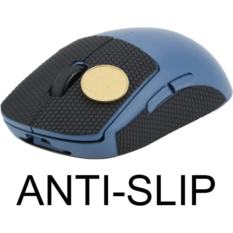 Honeycomb Textured Mouse Anti Slip Grip Tape Sweat Resistant Mouse Sticker Perfect For Gaming Mouse Daily Office Home Use