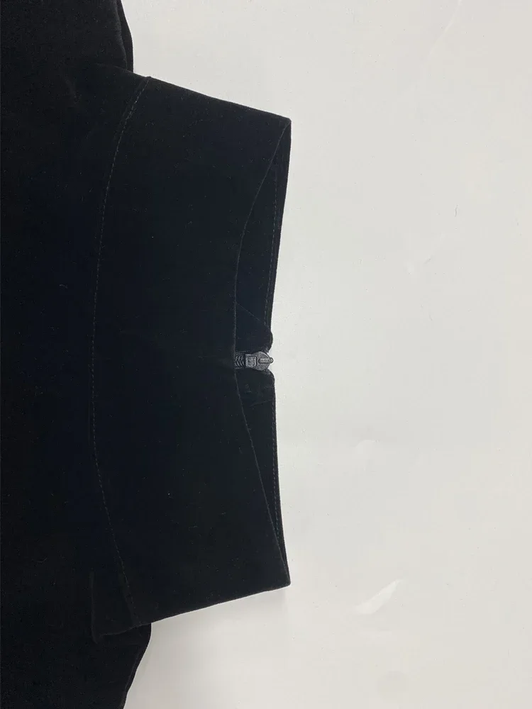 Beautyblue-女性のイブニングドレス,ハイカラーのミドル丈ドレス,新しい黒の長袖,エレガントなイブニングドレス,カジュアルな集まり