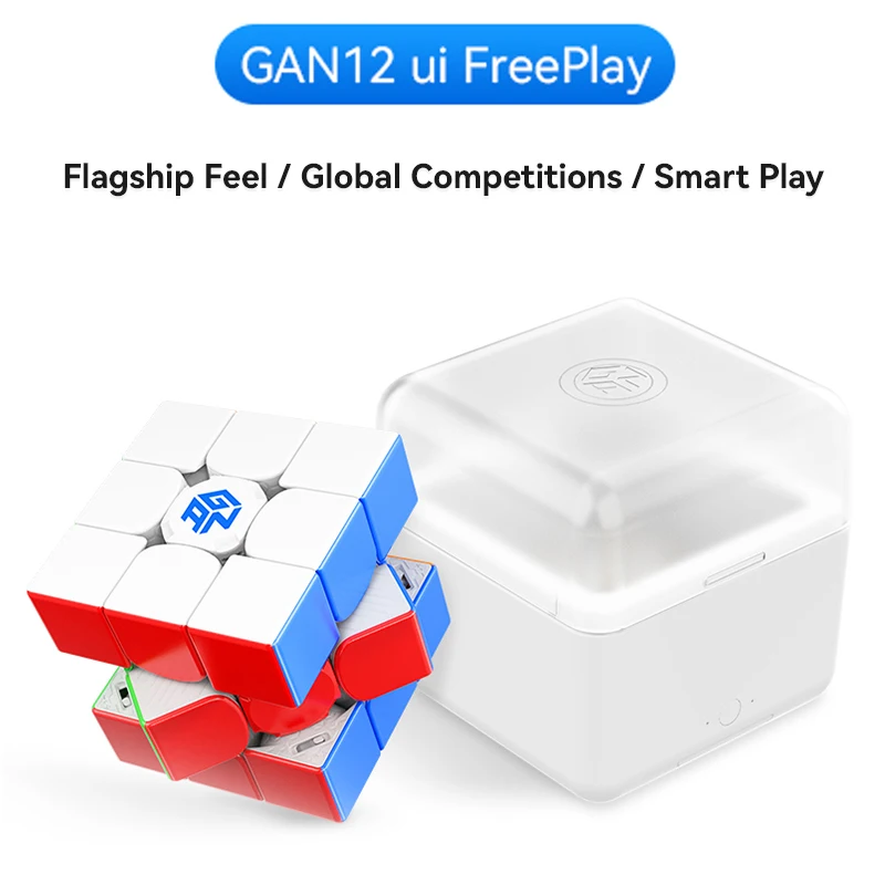 

Smart Cube GAN 12 Ui FreePlay Cube 3x3x3 Magnetic Professional Gan 12 UI Smart Cubo Competition Dedicated Puzzle Educational Toy