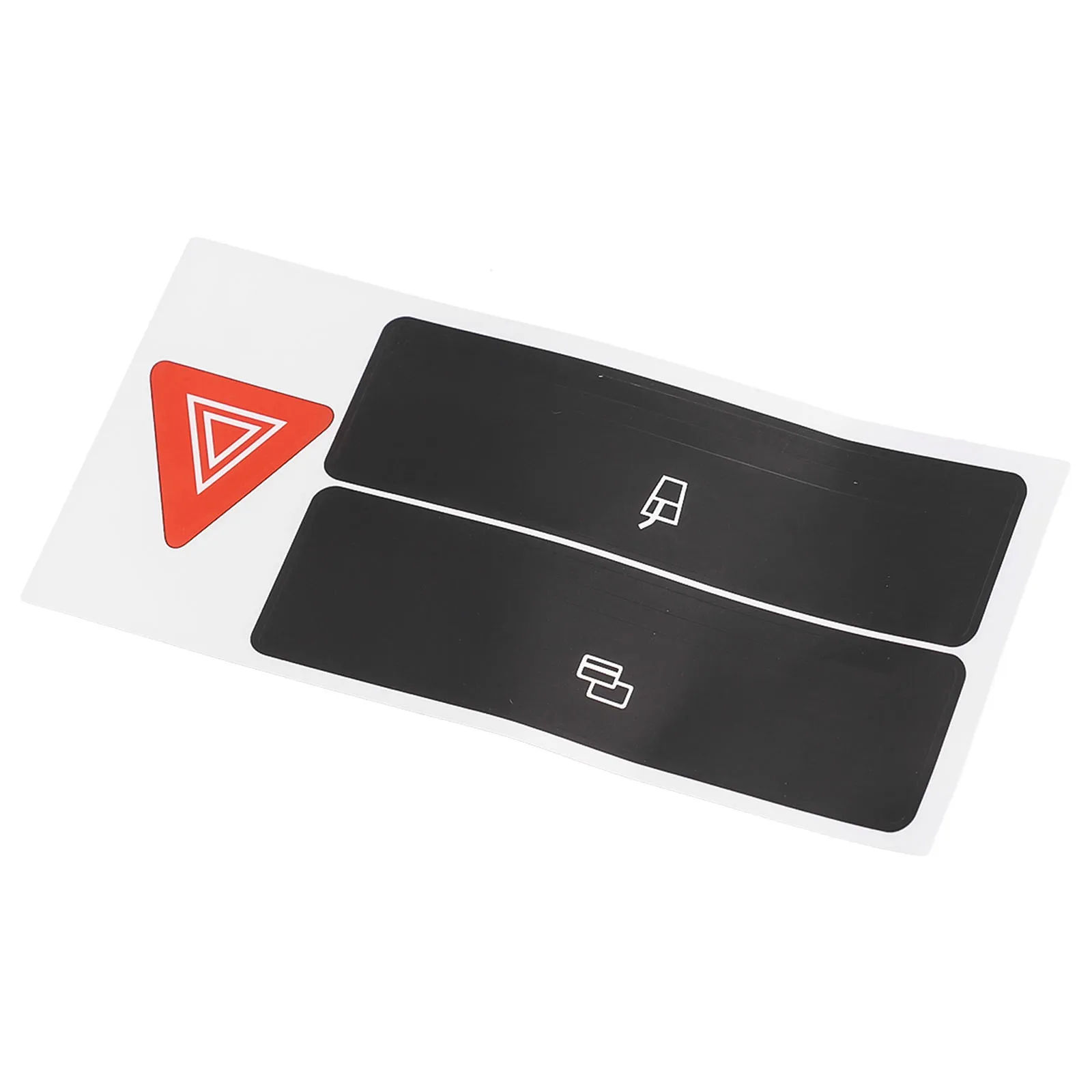 Sticker Decal Sticker Practical Black Overlay Button Repair Car Truck Parts Center Console For A6 C5 1997—2004