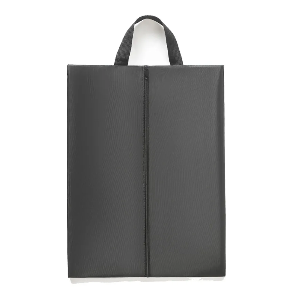 

2pcs Closet Organizer Oxford Cloth Shoe Storage Bag Portable Waterproof Split Bag Handheld Foldable Classified Bag Travel