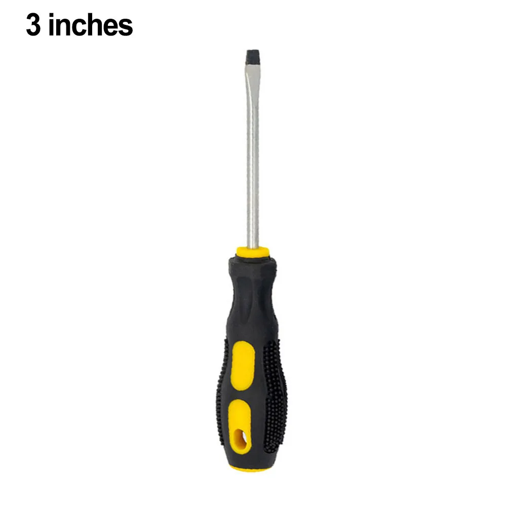 Magnetic Screwdriver Cross Slotted Screwdriver DIY Projects Chrome Vanadium Steel Comfortable Grip Ergonomic Design