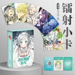 55 Pcs/Set Korean Manhwa Into the Light, Once Again Laser Lomo Card Aisha, Luminas Comic Characters HD Photocard Cosplay Gift