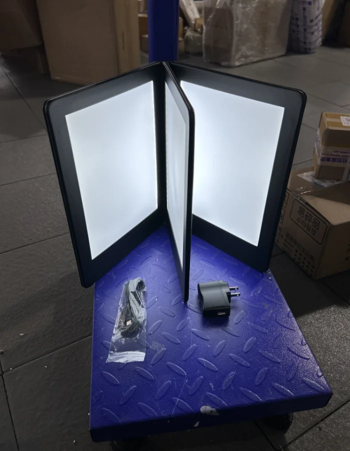 restaurant-bar-customized-easy-to-close-automatic-induction-single-side-multi-sided-light-emitting-diode-menu