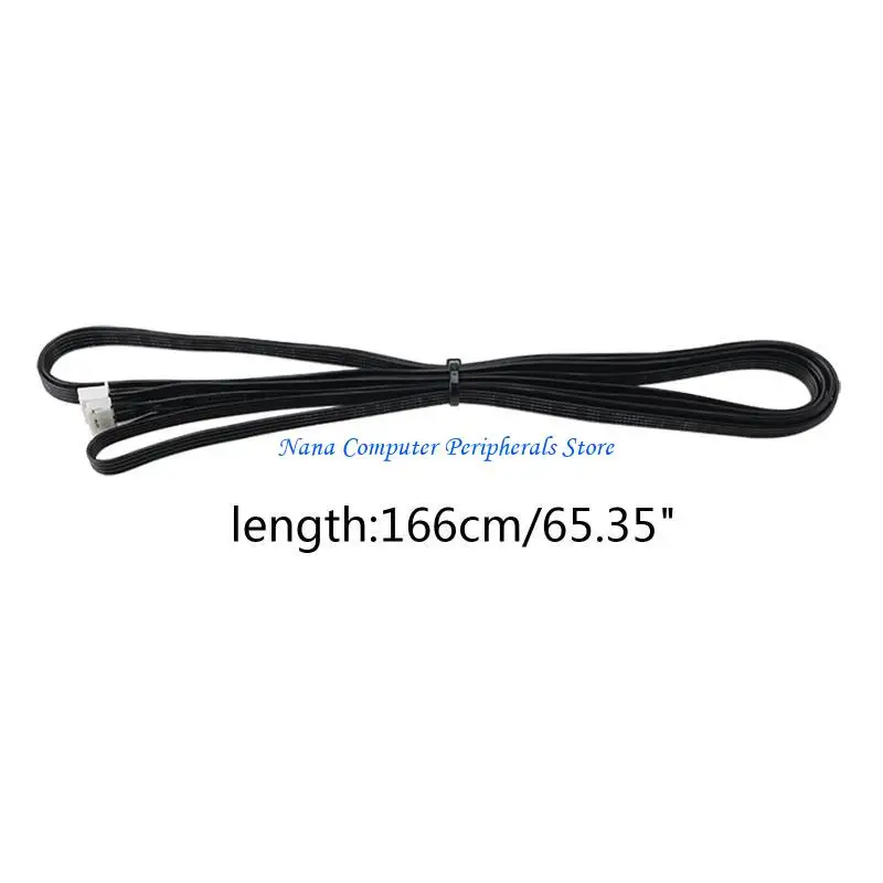 F68C 145cm/57.09in cabos passo passo fios chumbo xh2.54 4pin a 6pin para impressora