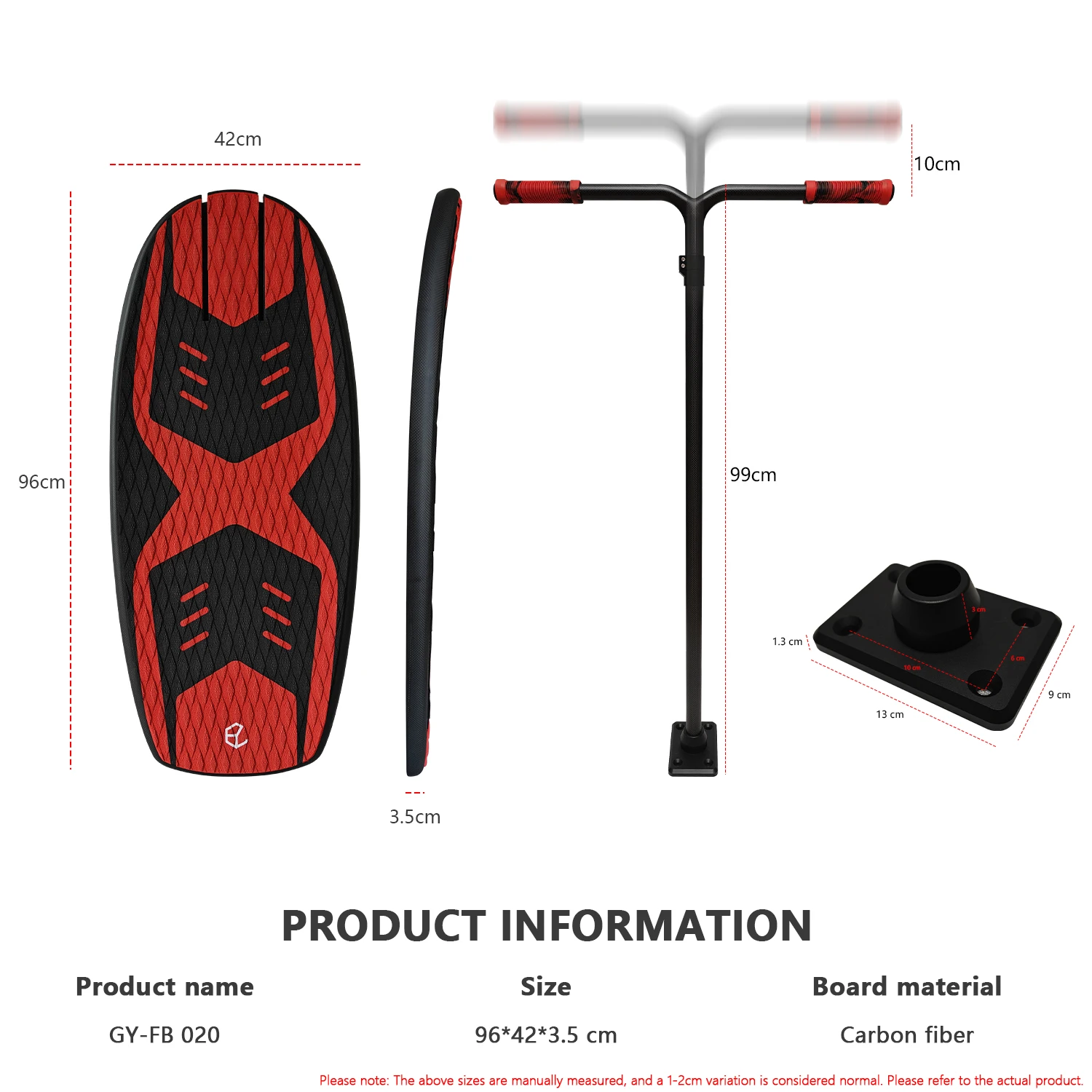 MSNew Design Detachable Carbon Hydrofoil Surfboard Foil Pumping EFoil Foil Scooter Kit Surfing Bag Ocean Water Play Handlebar