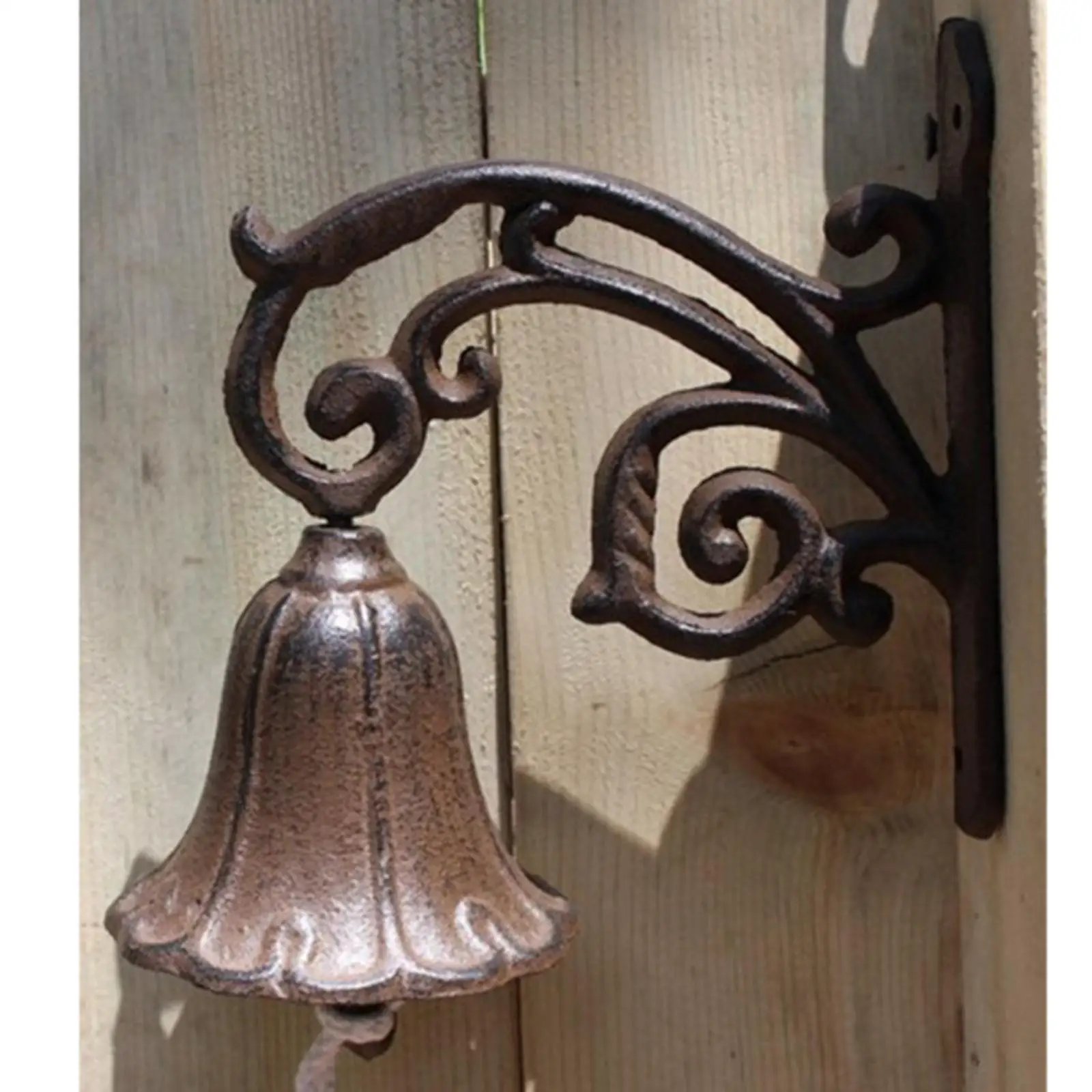 Hand Bell, Chime Manually Shaking Garden Decoration Front for Outdoor