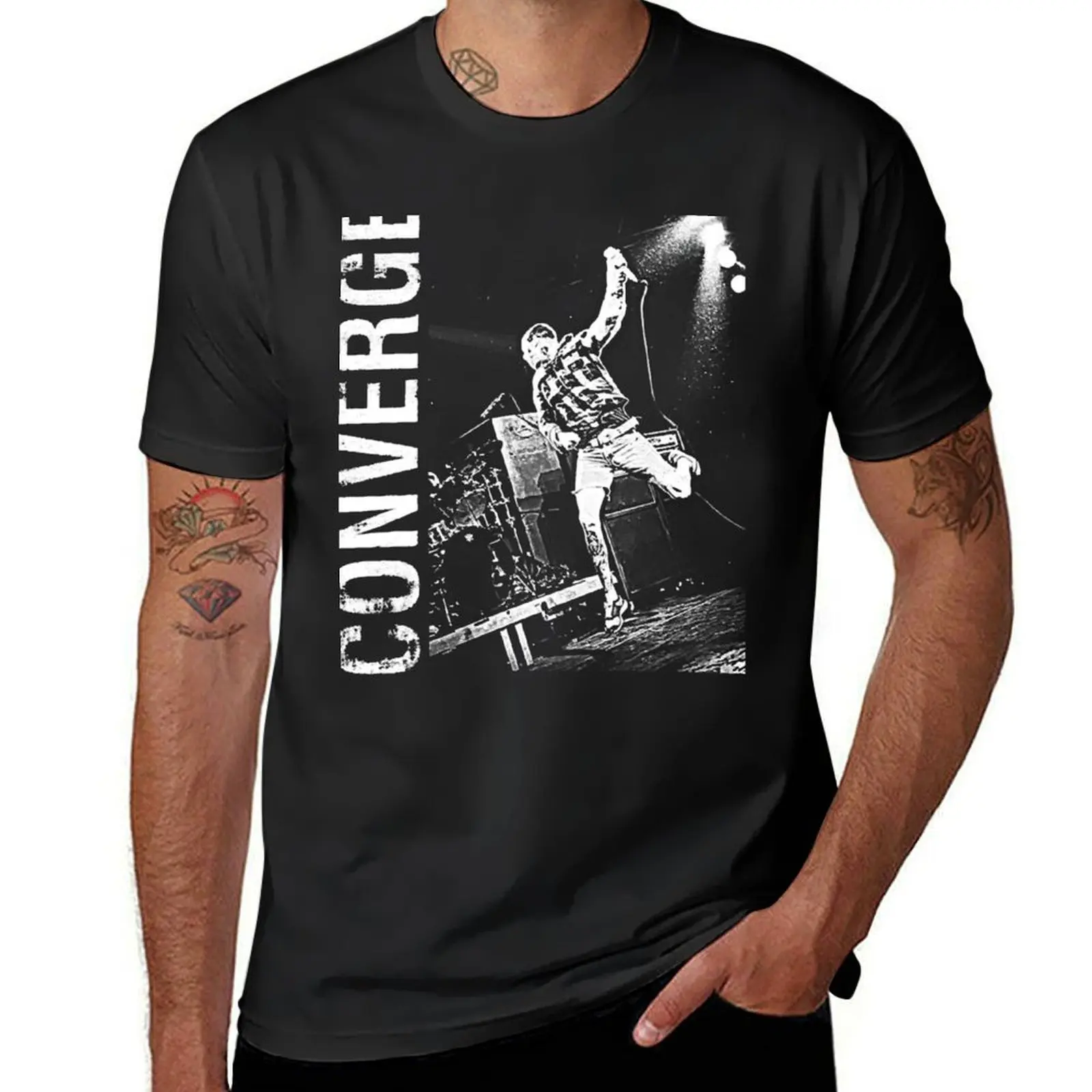 Converge Band T-Shirt new edition plus size tops mens big and tall t shirts