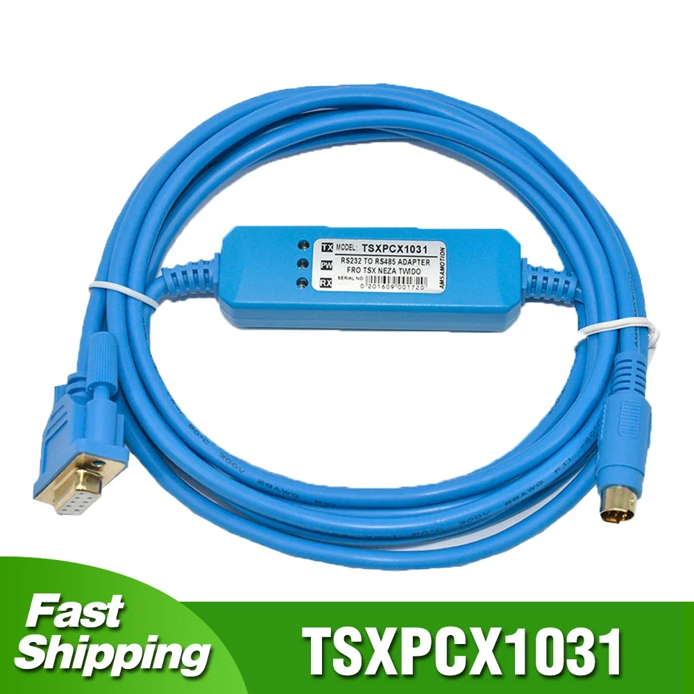 TSXPCX1031 Adapter For Schenider TWIDO Series PLC Programming Cable TSX08PRGCAB RS232 Port Data Download Line