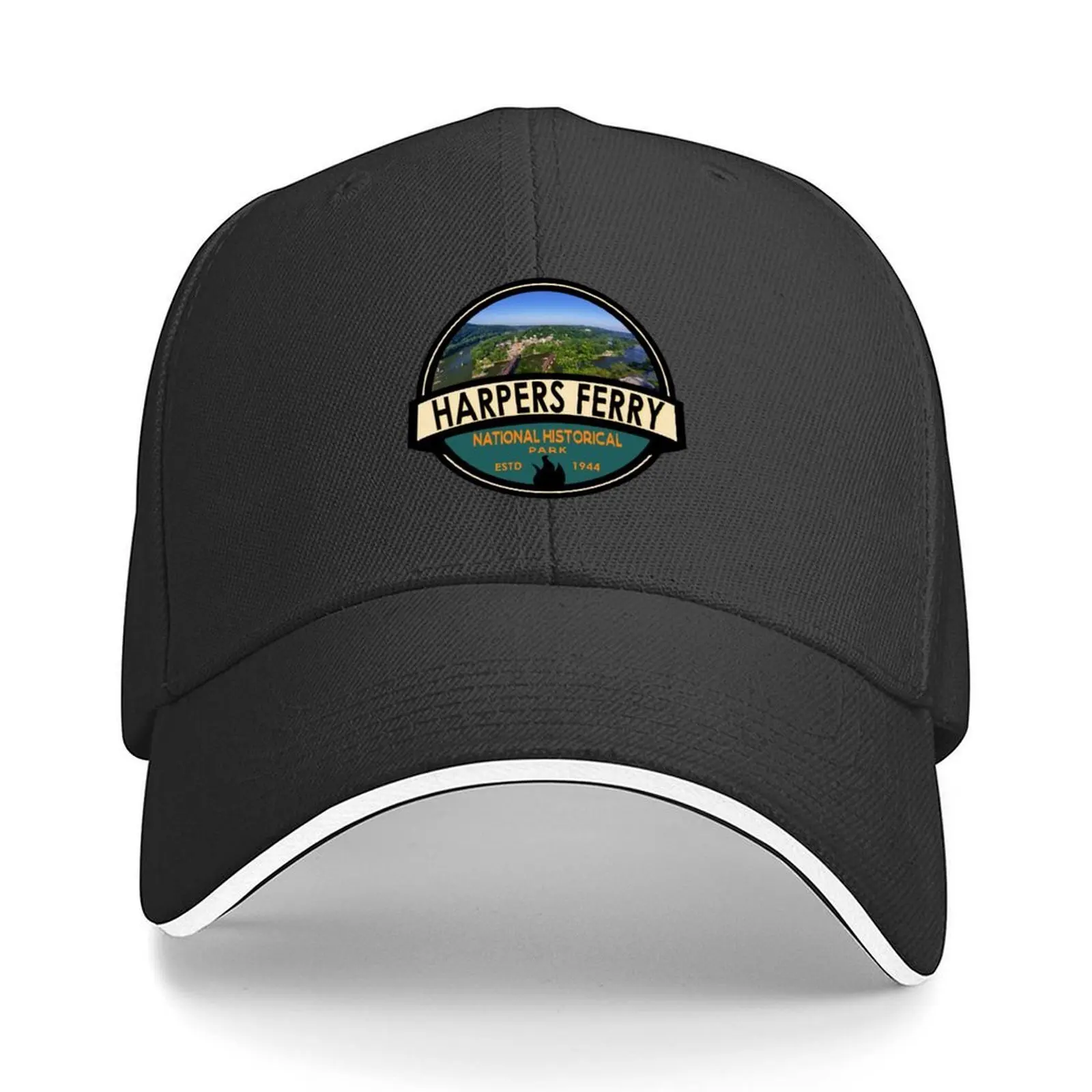 

Harpers Ferry National Historical Park Emblem Baseball Cap Vintage sun hat Golf Wear Men Women's