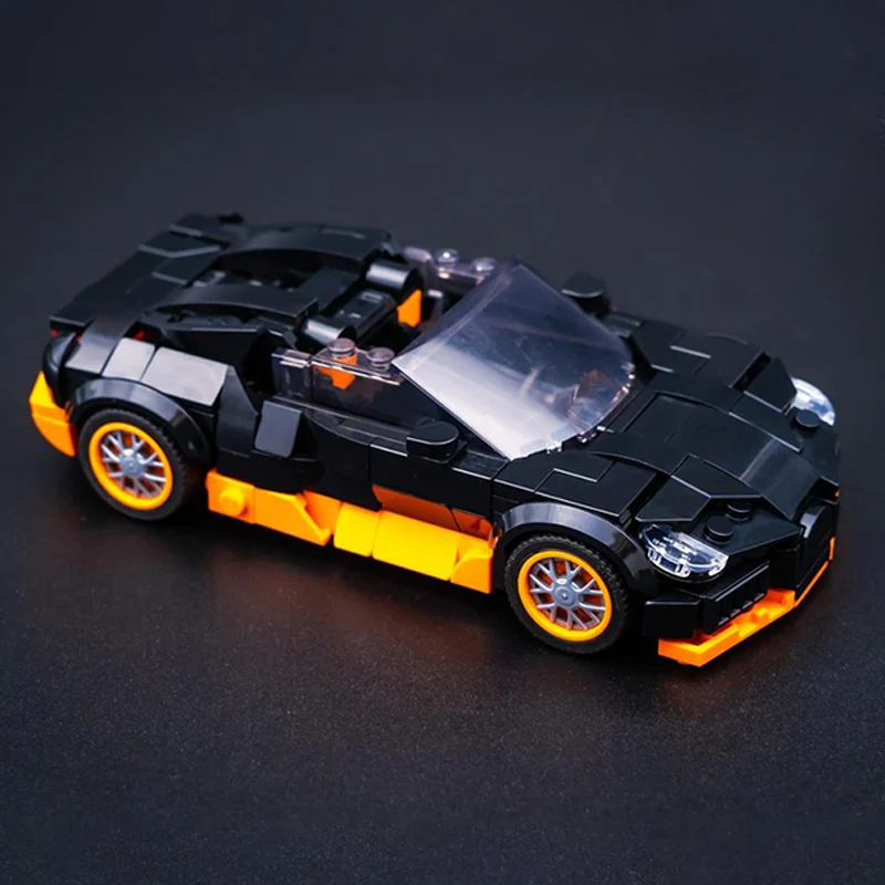 

Speed Racing Car Model MOC Building Bricks Top Tier Sports Car Modular Technology Children Assemble Toys Suit Holiday Gifts